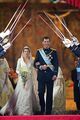 Crown Prince Andrei marrying Princess Melea Murani of Myria on 5 June 1992.