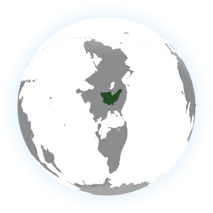 Location of Arsania in the South Pacific