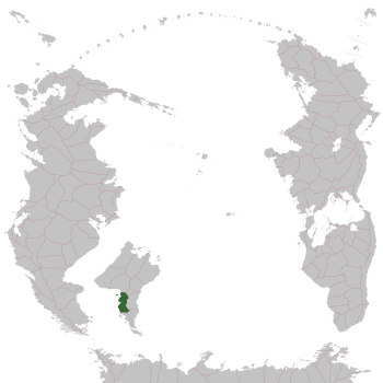 Location of Esfalsa in the South Pacific