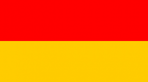 Flag of the Gianlucian Kingdom - Red-Gold Bicolor