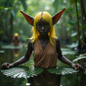 Lady in lotus pond.jpg