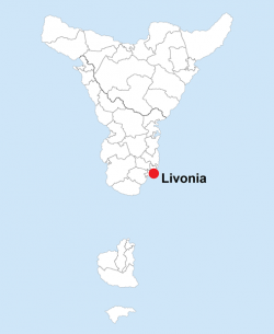 Location within Livana