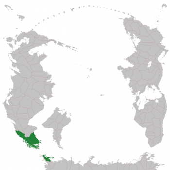 Location of Techganet and Lymnfrees in the South Pacific