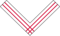 Chevron emblem of the Pelinese White Army.
