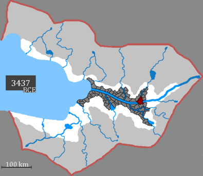 Timelapse of the Zarkanxiz conquests (3437-3406 BCE)